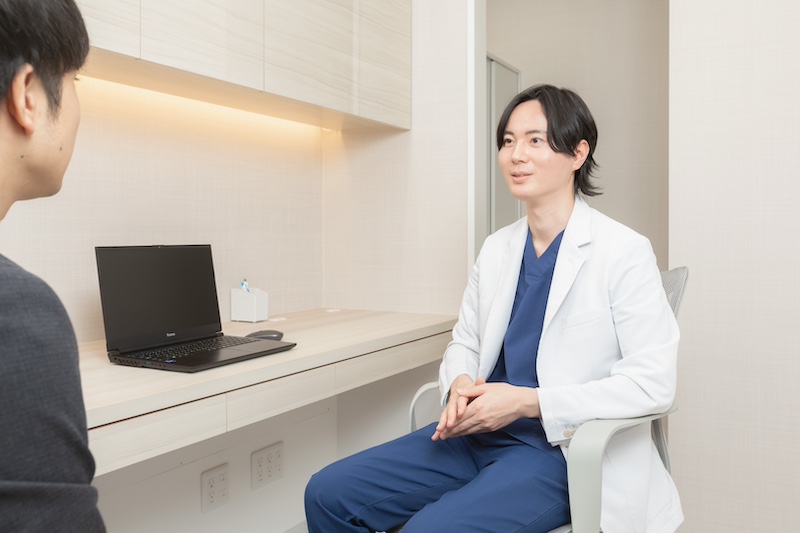 男性の患者様も歓迎